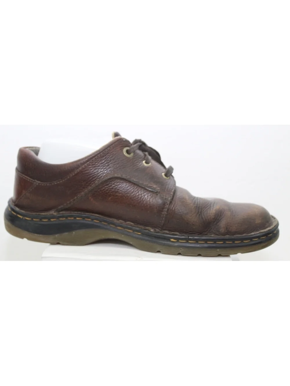 Vintage Dr. Martens 11194 Brown Pebbled Leather Oxford Shoes Boots Mens Size 11